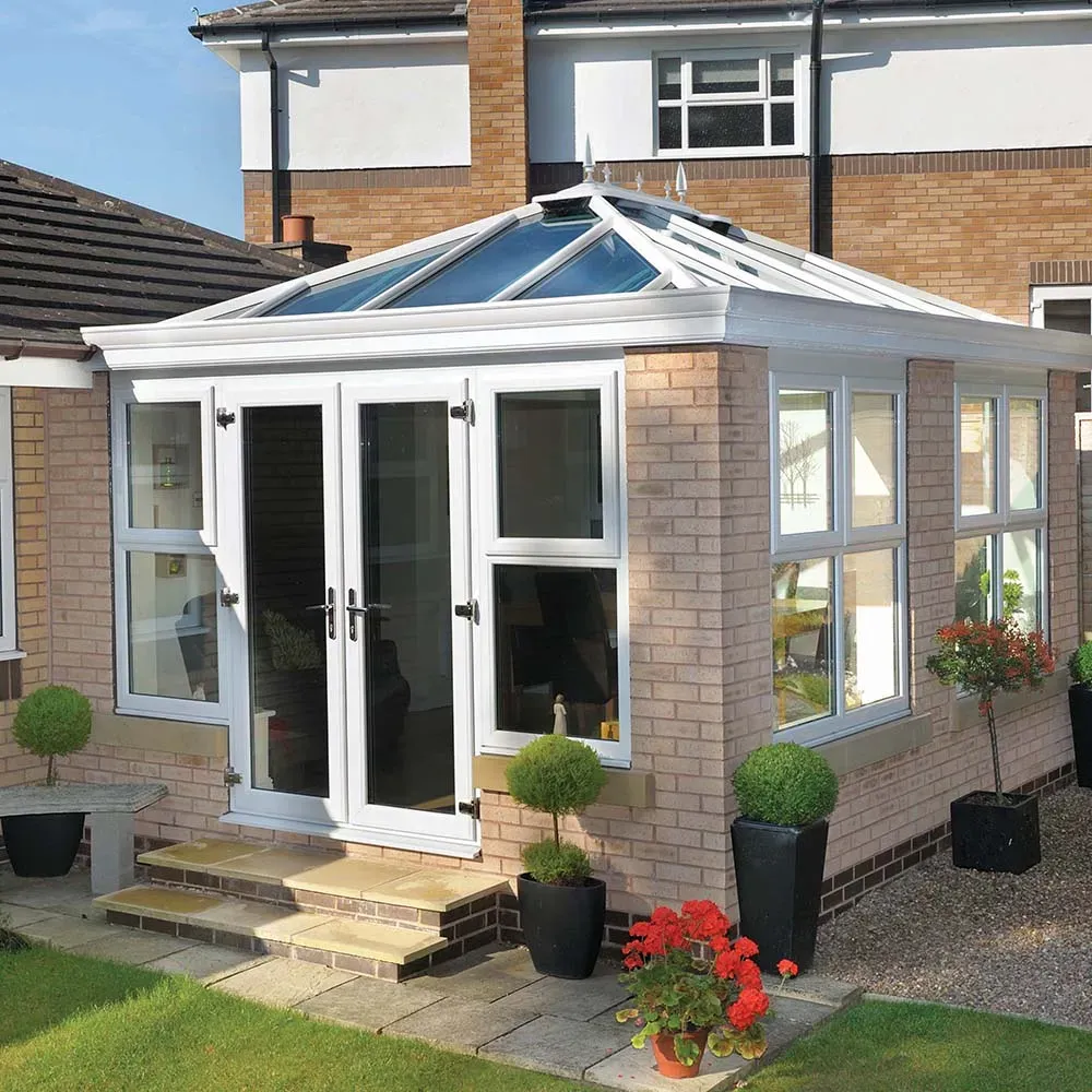 Edwardian Double Hip conservatory roof